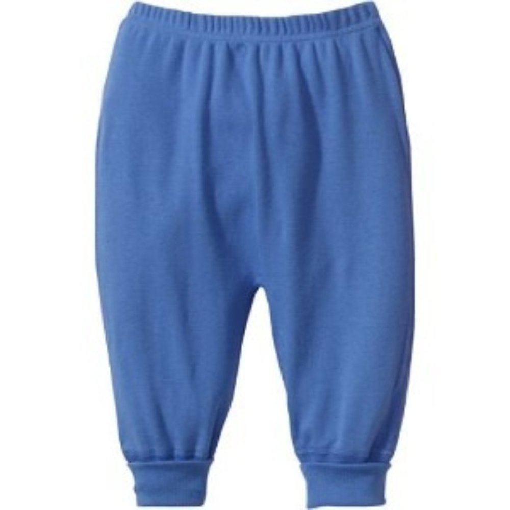 Hanna Andersson Blue Baby Wiggle Pants